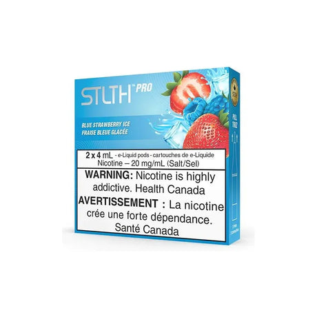 STLTH - STLTH PRO Pod Pack - Blue Strawberry Ice - Psycho Vape