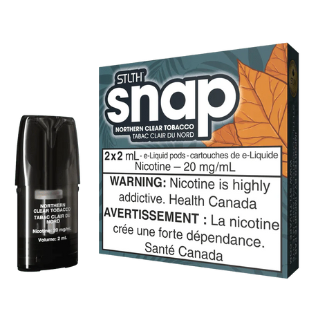 STLTH - STLTH SNAP Pod Pack - Northern Clear Tobacco - Psycho Vape