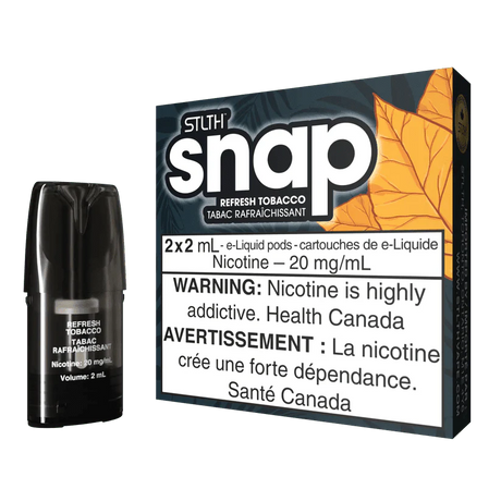 STLTH - STLTH SNAP Pod Pack - Refresh Tobacco - Psycho Vape