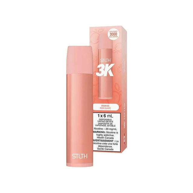 STLTH - STLTH 3K Disposable - Peach Ice - Psycho Vape