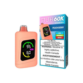 STLTH - STLTH 60K Disposable - Peach Berry - Psycho Vape