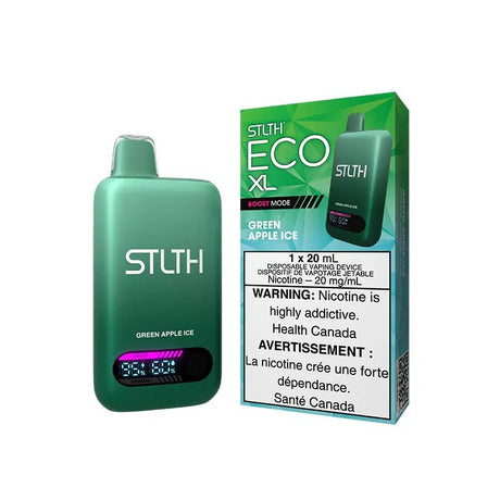 STLTH - STLTH ECO XL Disposable - Green Apple Ice - Psycho Vape