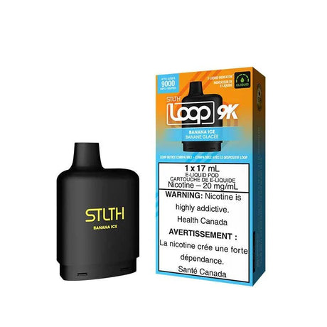 STLTH - STLTH LOOP 2 9K Pod Pack - Banana Ice - Psycho Vape