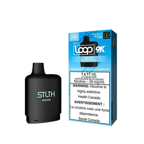 STLTH - STLTH LOOP 2 9K Pod Pack - Blue Razz - Psycho Vape