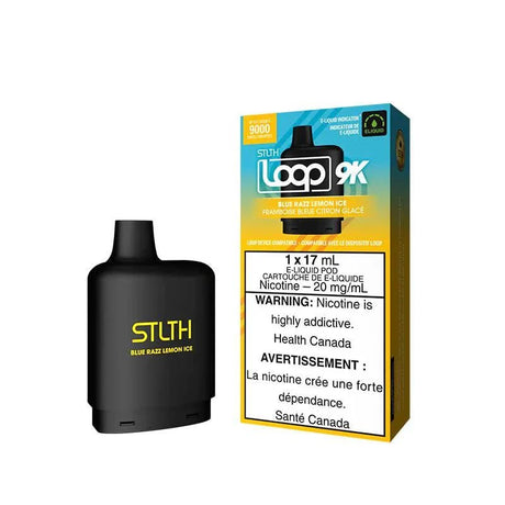 STLTH - STLTH LOOP 2 9K Pod Pack - Blue Razz Lemon Ice - Psycho Vape