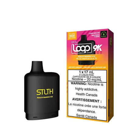 STLTH - STLTH LOOP 2 9K Pod Pack - Peach Mango Ice - Psycho Vape