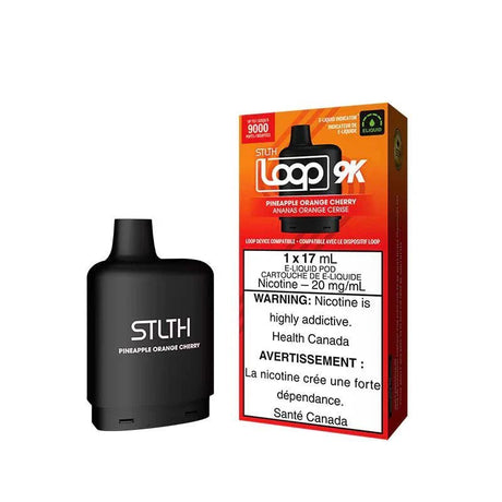 STLTH - STLTH LOOP 2 9K Pod Pack - Pineapple Orange Cherry - Psycho Vape