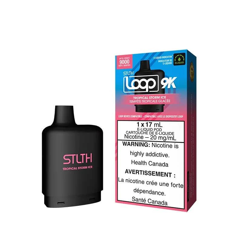 STLTH - STLTH LOOP 2 9K Pod Pack - Tropical Storm Ice - Psycho Vape