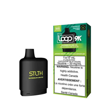 STLTH - STLTH LOOP 2 9K Pod Pack - Watermelon Lime Ice - Psycho Vape