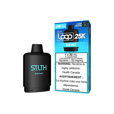 STLTH - STLTH LOOP 25K Pod Pack - Blue Razz - Psycho Vape