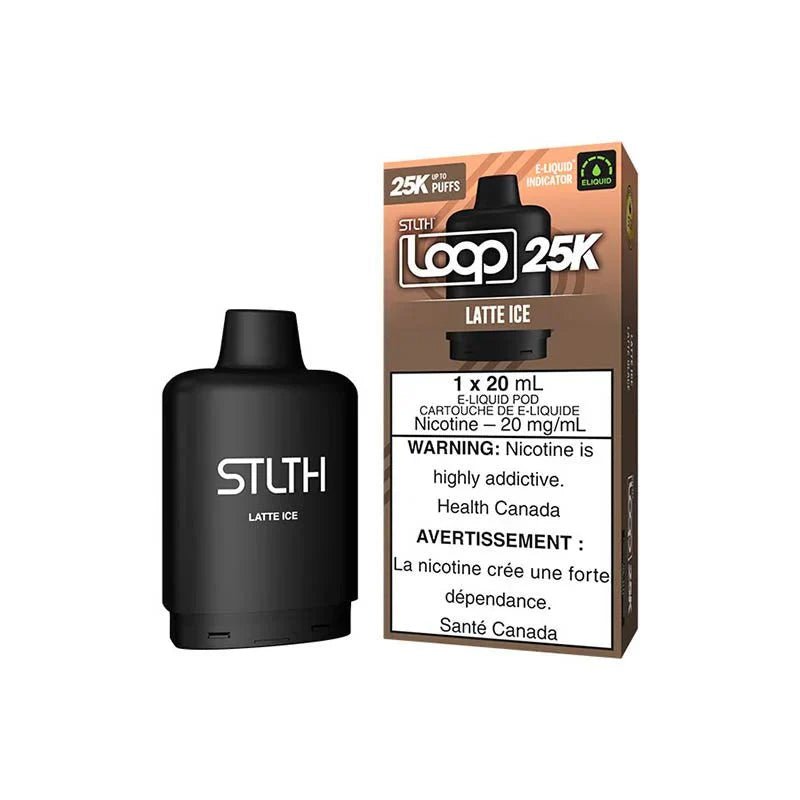 STLTH - STLTH LOOP 25K Pod Pack - Latte Ice - Psycho Vape