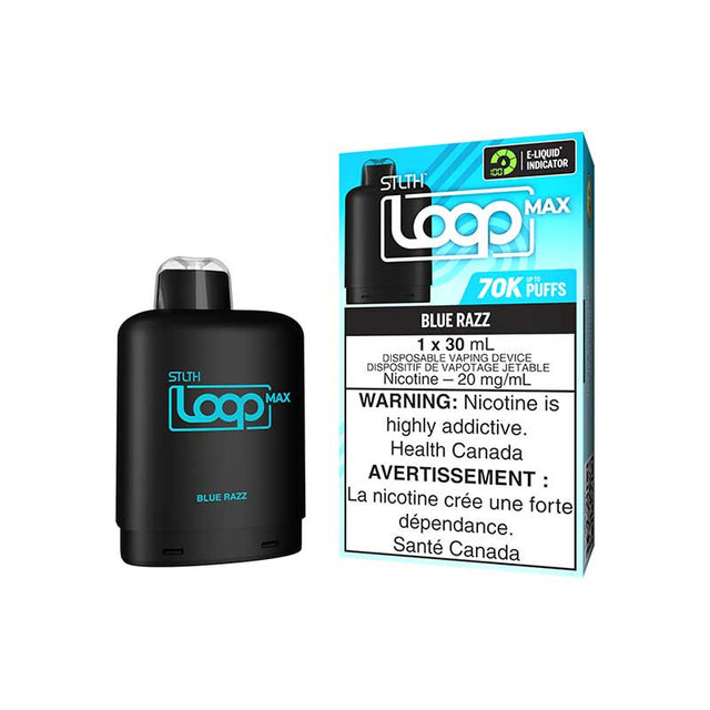 STLTH - STLTH LOOP MAX 70K Pod Pack - Blue Razz - Psycho Vape