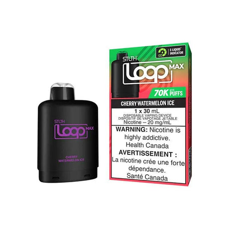 STLTH - STLTH LOOP MAX 70K Pod Pack - Cherry Watermelon Ice - Psycho Vape