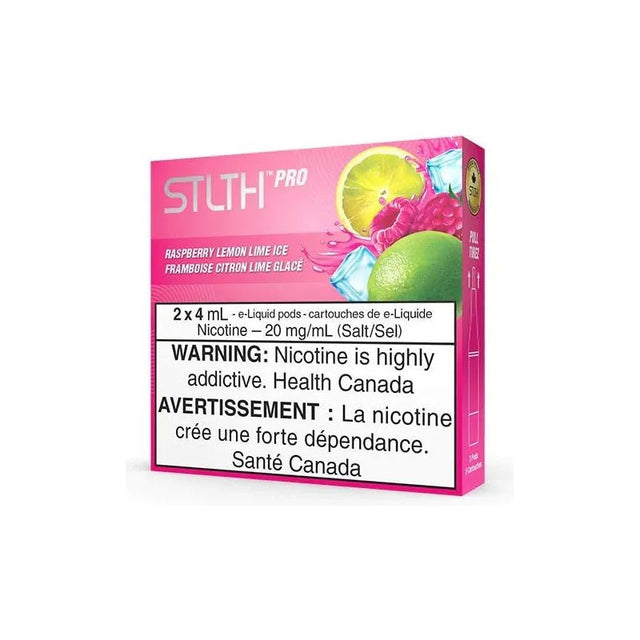 STLTH - STLTH PRO Pod Pack - Raspberry Lemon Lime Ice - Psycho Vape