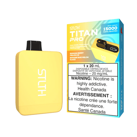 STLTH - STLTH Titan Pro 15K Disposable - Banana Berry Melon Ice - Psycho Vape