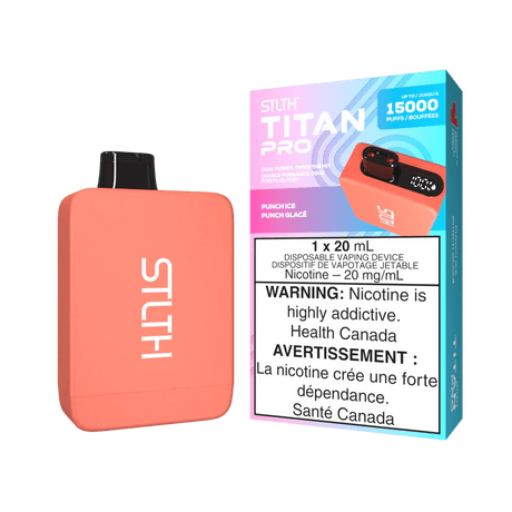 STLTH - STLTH Titan Pro 15K Disposable - Punch Ice - Psycho Vape