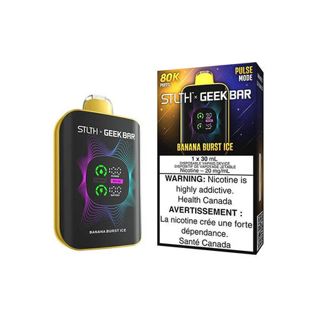 STLTH - STLTH x Geek Bar 80K Disposable - Banana Burst Ice - Psycho Vape