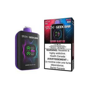 STLTH - STLTH x Geek Bar 80K Disposable - Cherry Blast Ice - Psycho Vape