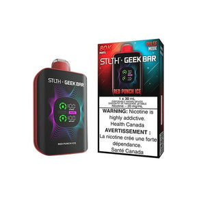 STLTH - STLTH x Geek Bar 80K Disposable - Red Punch Ice - Psycho Vape