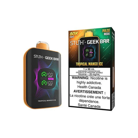 STLTH - STLTH x Geek Bar 80K Disposable - Tropical Mango Ice - Psycho Vape