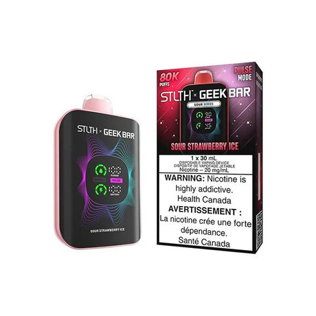 STLTH - STLTH x Geek Bar 80K - Sour Strawberry Ice - Psycho Vape