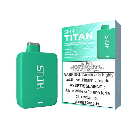 Shop STLTH Titan 10K Disposable - Smooth Mint - at Vapeshop Mania