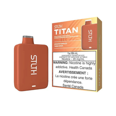 Shop STLTH Titan 10K Disposable - Smooth Tobacco - at Vapeshop Mania