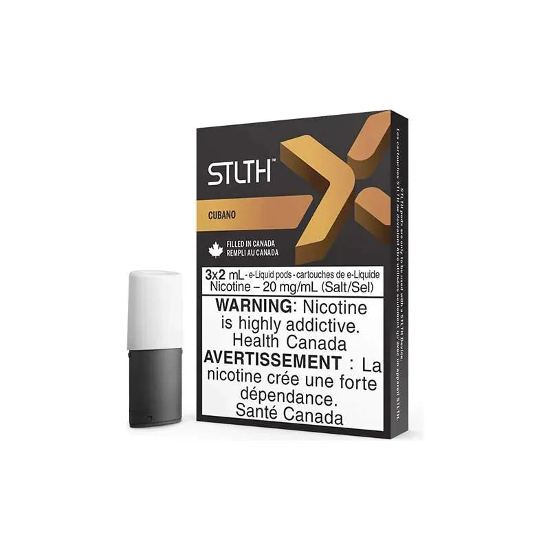 STLTH - STLTH X Pod Pack - Cubano - Psycho Vape