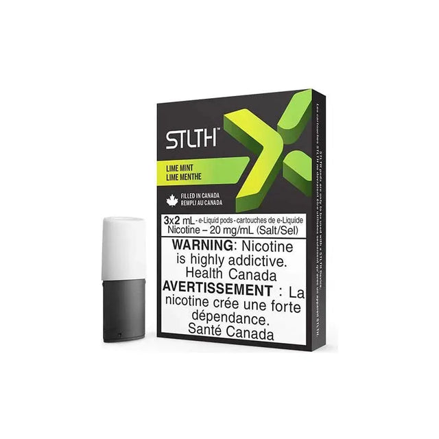 Shop STLTH X Pod Pack - Lime Mint - at Vapeshop Mania