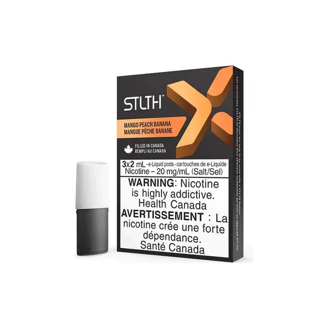 STLTH - STLTH X Pod Pack - Mango Peach Banana - Psycho Vape