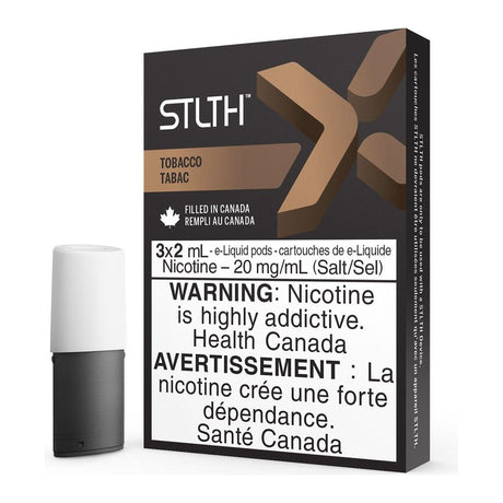 STLTH - STLTH X Pod Pack - Tobacco - Psycho Vape