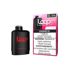 Strawberry Ice – STLTH Loop Max 70K Pod - Psycho Vape