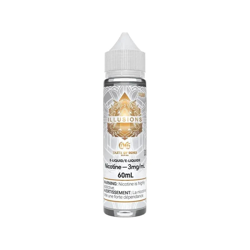 Shop Taste of Gods OG by Illusions Vapor E-Juice - at Vapeshop Mania