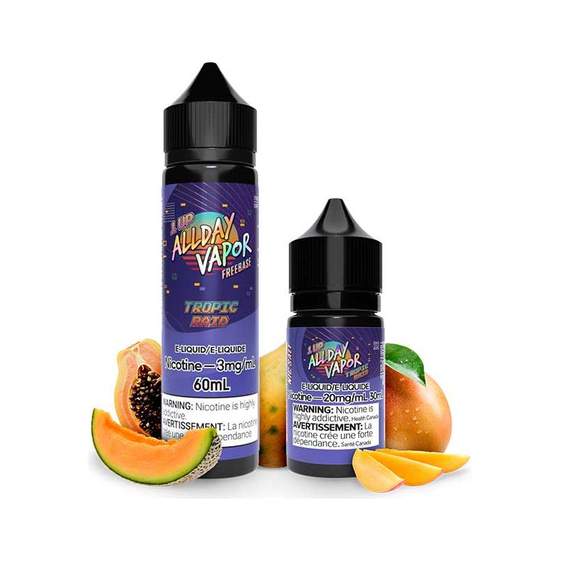 ALLDAY VAPOR - Tropic Raid Salt by All Day Vapor - Psycho Vape