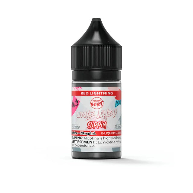 Vapeshop Mania - Red Lightning by Flavour Beast E - Liquid Unleashed Sippin - Psycho Vape