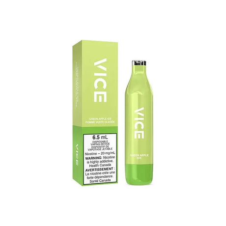 VICE - VICE 2500 Disposable - Green Apple Ice - Psycho Vape