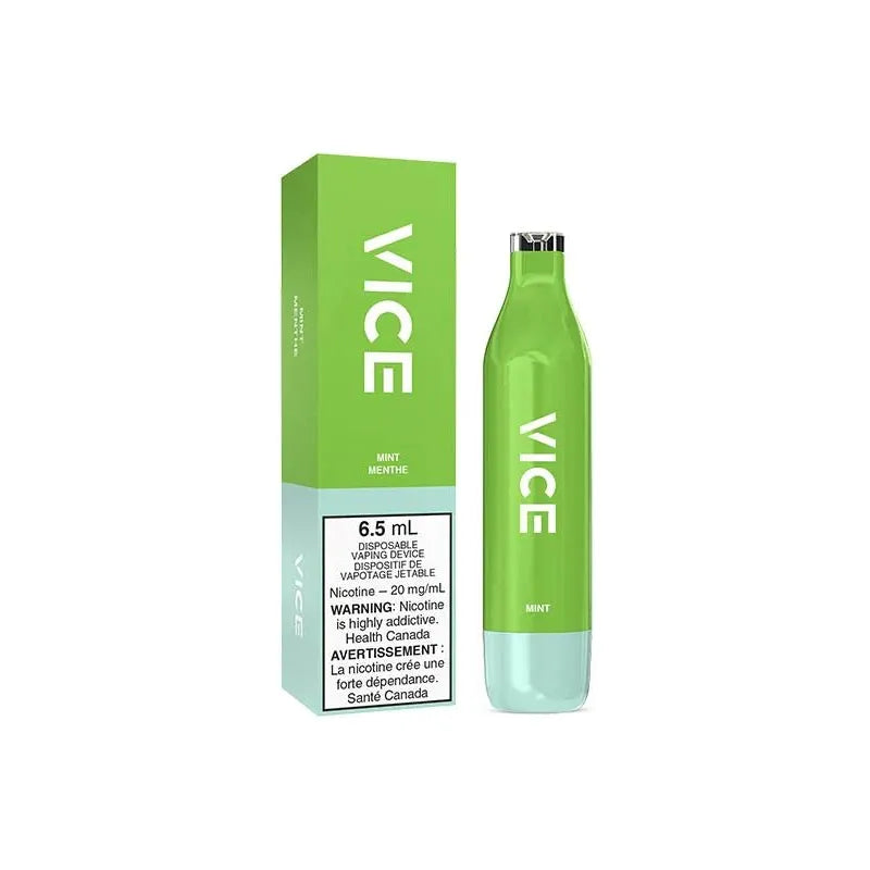 Shop VICE 2500 Disposable - Mint - at Vapeshop Mania