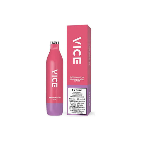 VICE - VICE 2500 Disposable - Razz Currant Ice - Psycho Vape