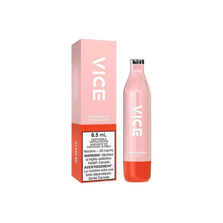 VICE - VICE 2500 Disposable - Strawberry Ice - Psycho Vape