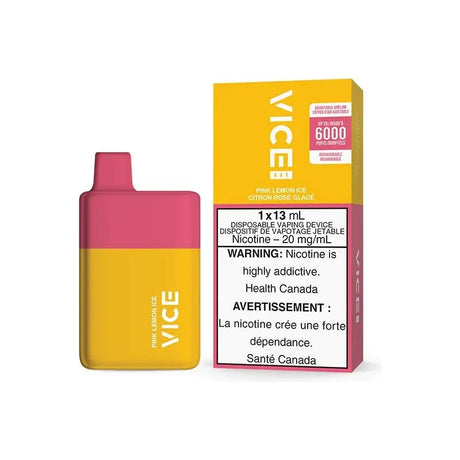 VICE - VICE BOX 6000 Disposable - Pink Lemon Ice - Psycho Vape