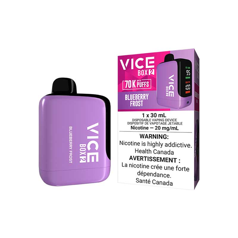 VICE - VICE BOX 2 70K Disposable - Blueberry Frost - Psycho Vape