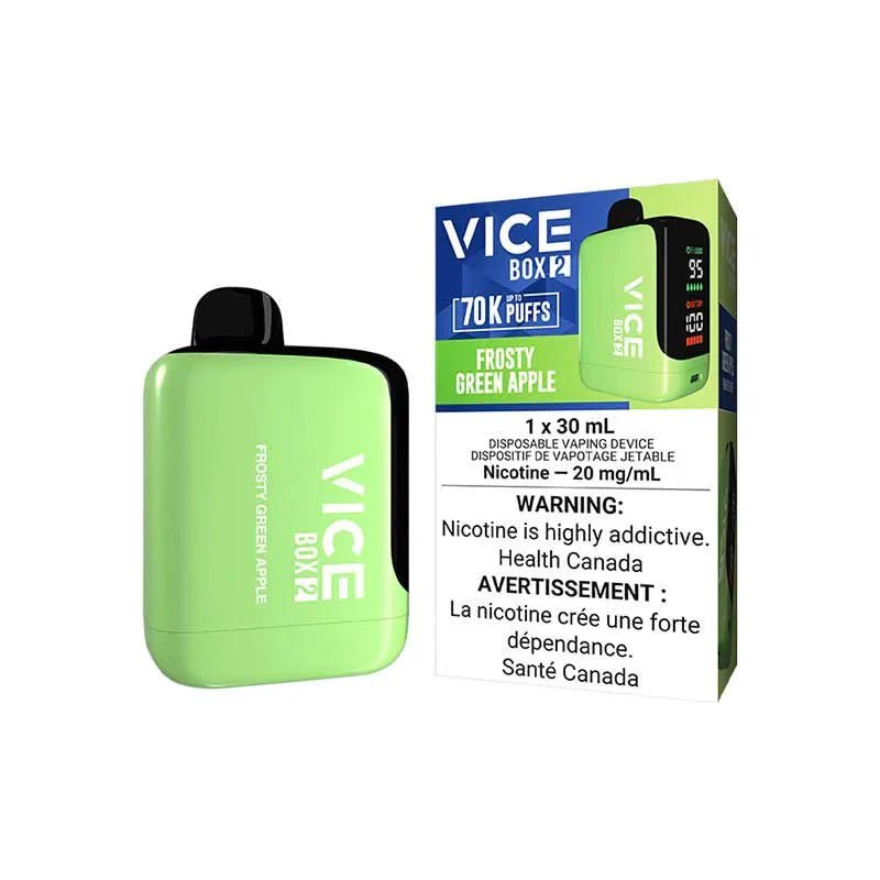 VICE - VICE BOX 2 70K Disposable - Frost Green Apple - Psycho Vape