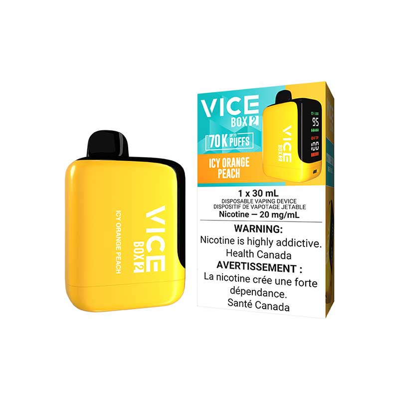 VICE - VICE BOX 2 70K Disposable - Icy Orange Peach - Psycho Vape