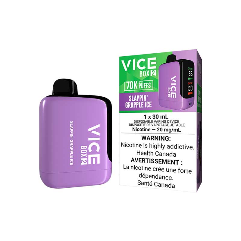 VICE - VICE BOX 2 70K Disposable - Slappin' Grapple Ice - Psycho Vape