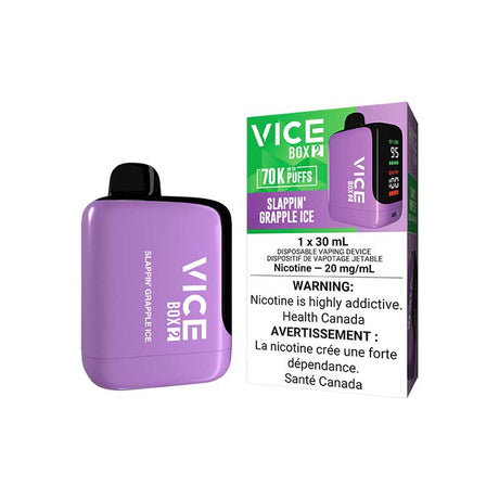 VICE - VICE BOX 2 70K Disposable - Slappin' Grapple Ice - Psycho Vape