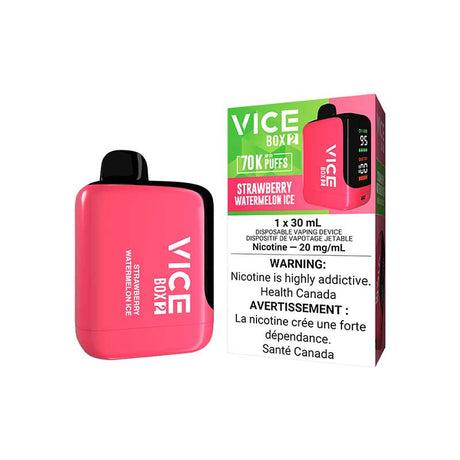 VICE - VICE BOX 2 70K Disposable - Strawberry Watermelon Ice - Psycho Vape