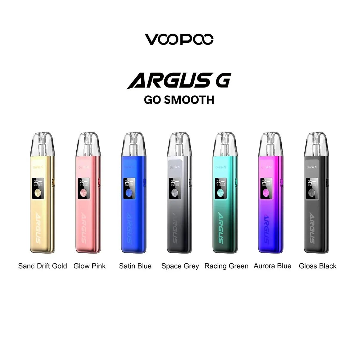 VOOPOO - Voopoo ARGUS G Open Pod Kit 2mL [CRC Version] - Psycho Vape