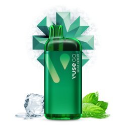 VUSE - Vuse GO 8000 Spearmint Ice 20mg - Psycho Vape