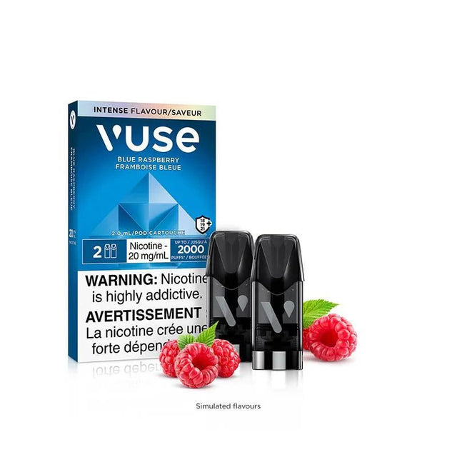 VUSE - VUSE Pods - Blue Raspberry (2pk) - Psycho Vape