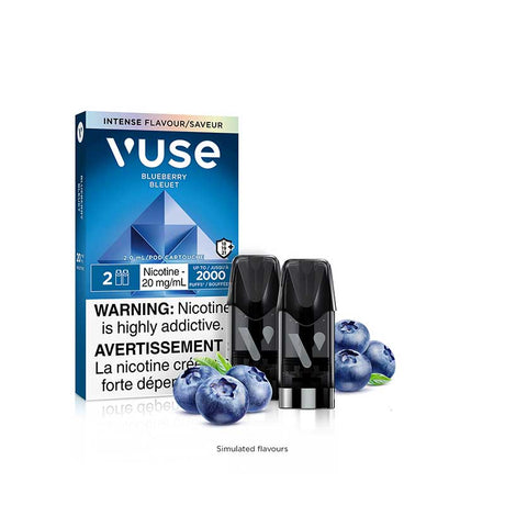 VUSE - VUSE Pods - Blueberry (2pk) - Psycho Vape